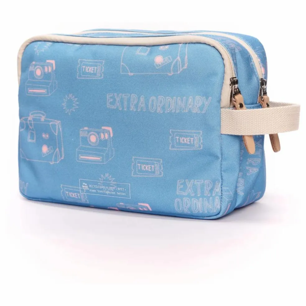 Trousse de Toilette Double Extraordinary | Bleu