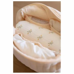 Trousse de toilette en coton bio | Vanille