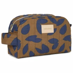 Trousse de toilette imperméable Hyde Park Blue Leaves | Bleu