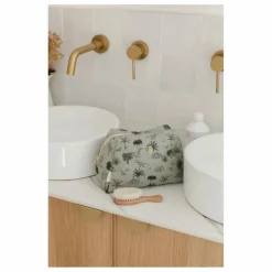 Trousse de toilette Jade | Vert kaki