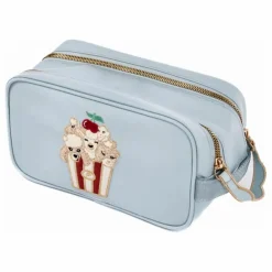 Trousse de Toilette Popcorn | Bleu Clair