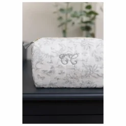 Trousse de toilette Toile de Jouy | Gris