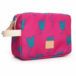 Trousse de Toilette Tulipe | Rose fuschia