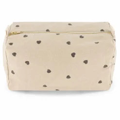 Trousse de toilette Vic Cœurs | Sable