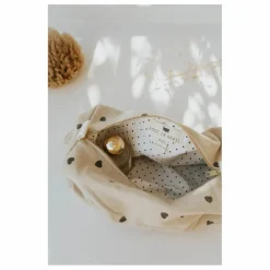 Trousse de toilette Vic Cœurs | Sable