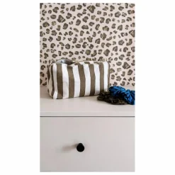 Trousse de toilette Vic rayée | Olive