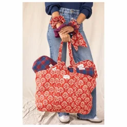 Trousse Matelassée Opal | Rouge
