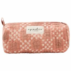 Trousse Matelassée Opal | Rose pêche