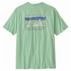 T-shirt 73 Skyline Coton Bio | Vert céladon