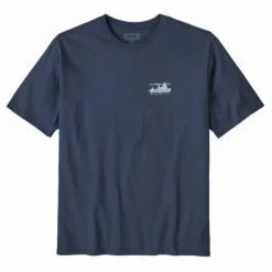 T-shirt 73 Skyline Coton Bio | Bleu marine