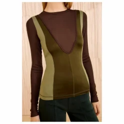 T-shirt Annete | Vert kaki