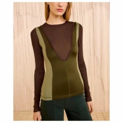 T-shirt Annete | Vert kaki