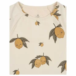 T-Shirt Anti-UV Aster Citron Fibres Recyclées | Ecru