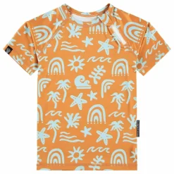 T-shirt Anti-UV Tropical Vibes Fibres Recyclées | Orange