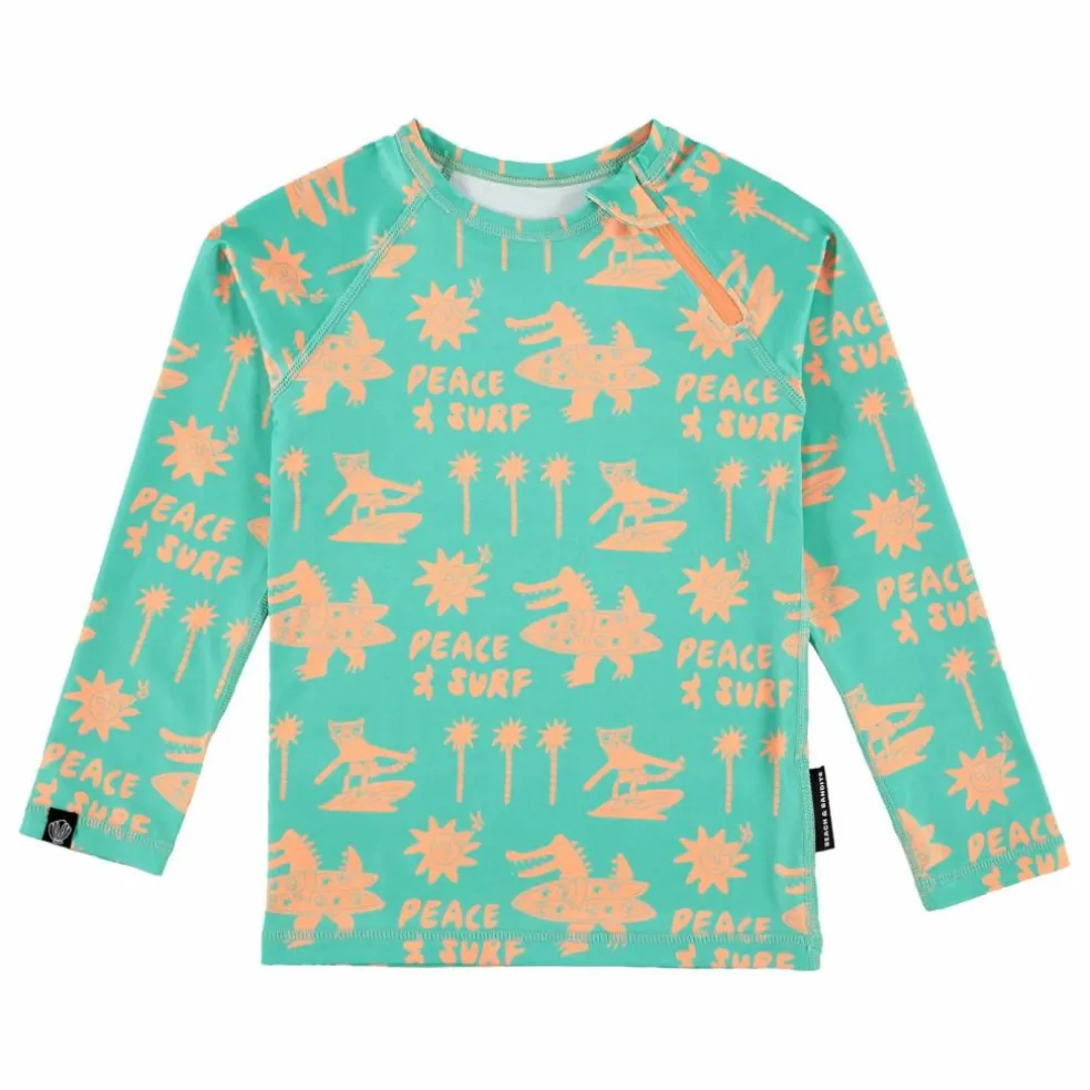 T-shirt Anti-UV Yaguah Catback Fibres Recyclées | Vert