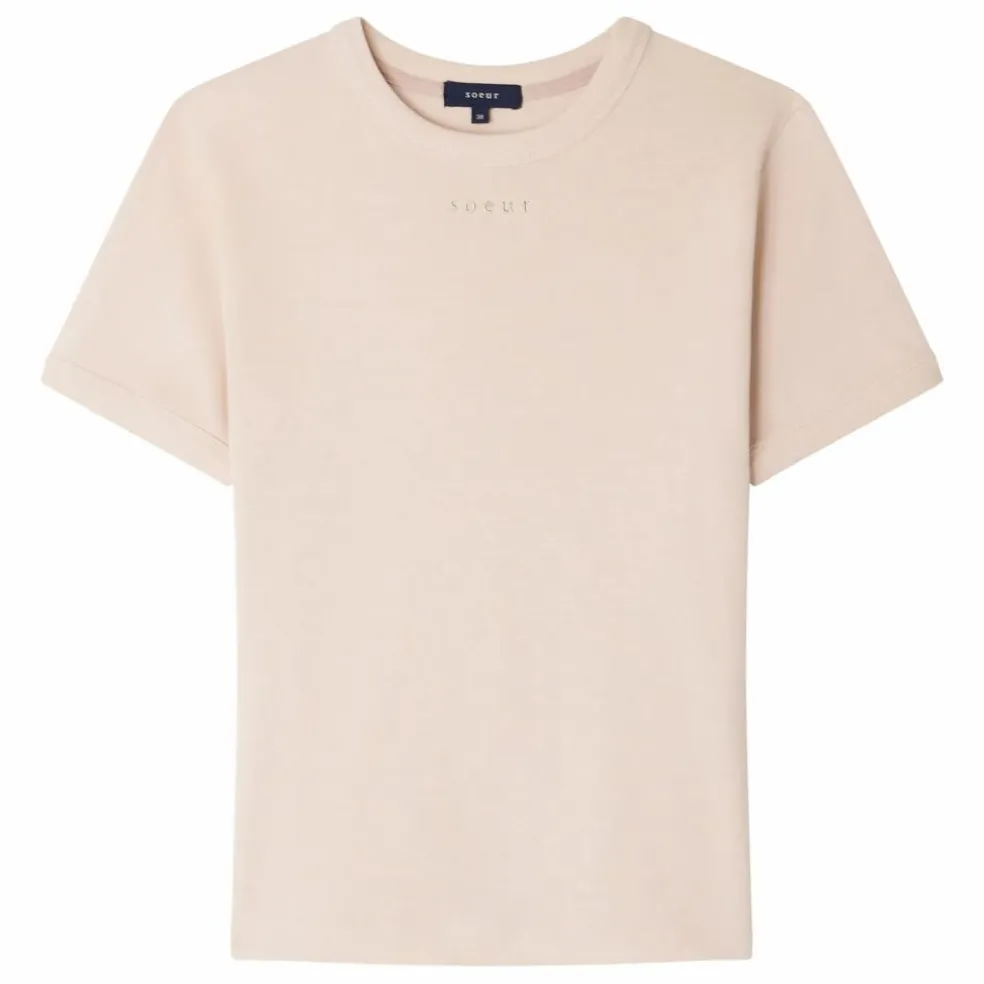 T-shirt Aristide Coton Bio | Rose pâle