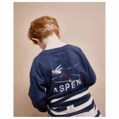 T-shirt Aspen Coton Bio | Bleu marine
