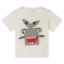 T-Shirt Baby Requin | Ecru