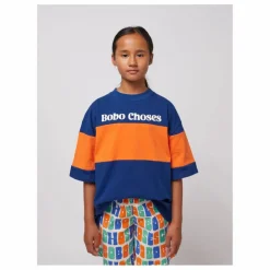 T-Shirt Bandeau Coton Bio | Bleu marine