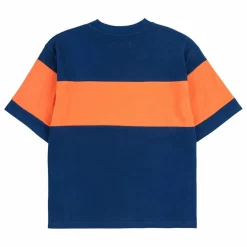 T-Shirt Bandeau Coton Bio | Bleu marine