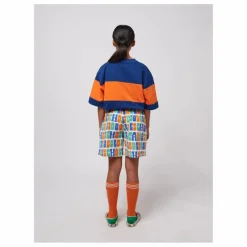 T-Shirt Bandeau Coton Bio | Bleu marine