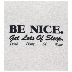 T-shirt Be Nice Coton Recyclé | Gris