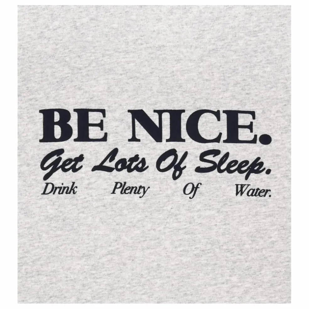 T-shirt Be Nice Coton Recyclé | Gris