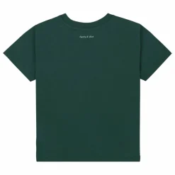 T-shirt Be Nice Coton Recyclé | Vert foncé