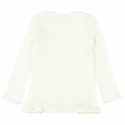 T-shirt Belfast Soie et Coton | Blanc cassé