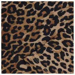 T-shirt Belle Léopard Coton Bio | Marron