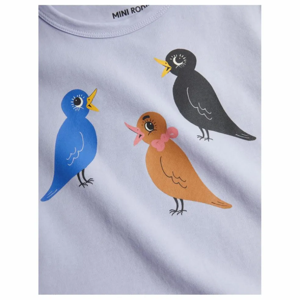 T-shirt Bird Coton Bio | Lilas
