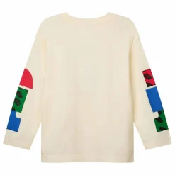 T-shirt Block Coton Bio | Ecru