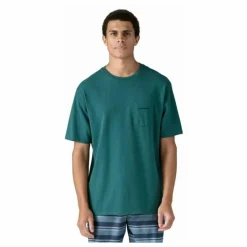 T-shirt Boardshort Logo Responsibili Fibres Recyclées | Bleu canard