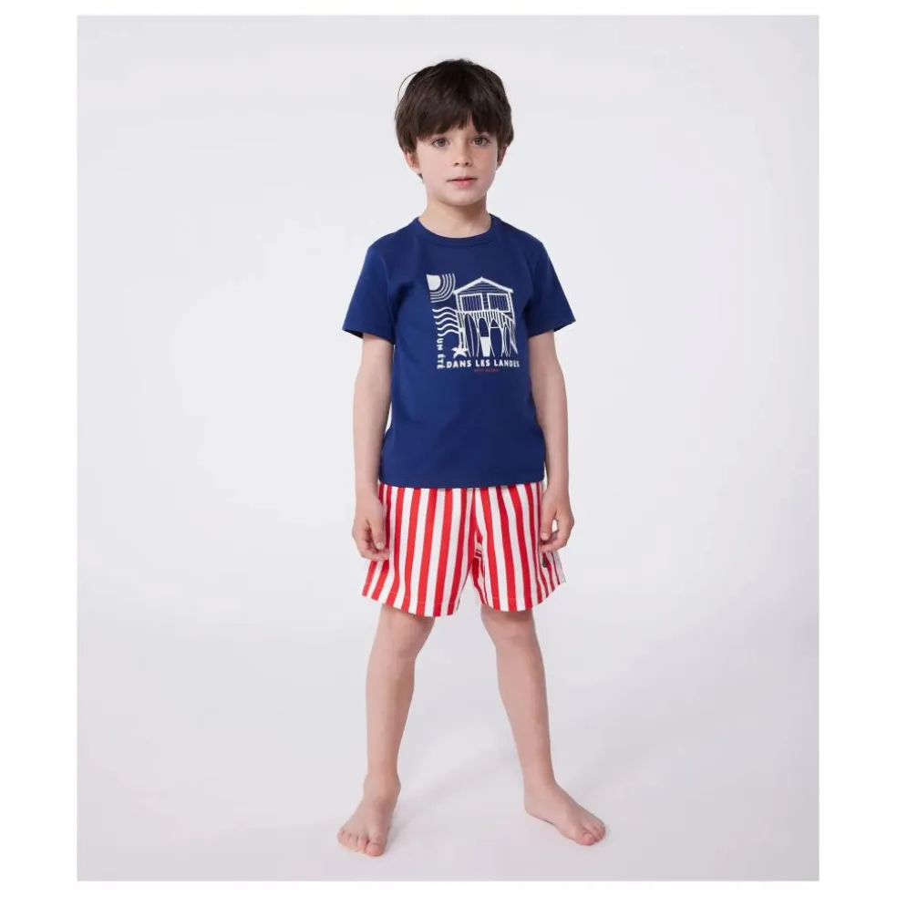 T-Shirt Bolton Coton Bio | Bleu marine