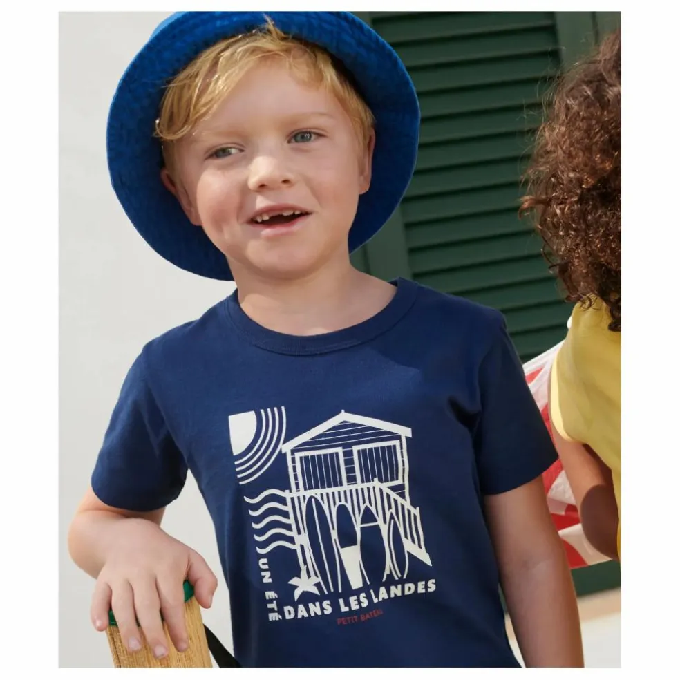 T-Shirt Bolton Coton Bio | Bleu marine