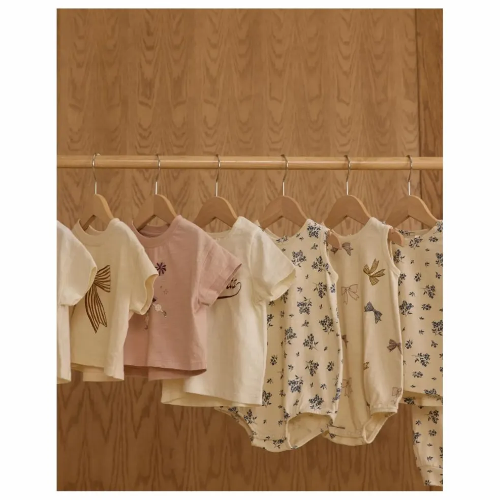 T-shirt Boxy Bow | Ecru