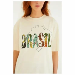 T-shirt Brasil | Ecru