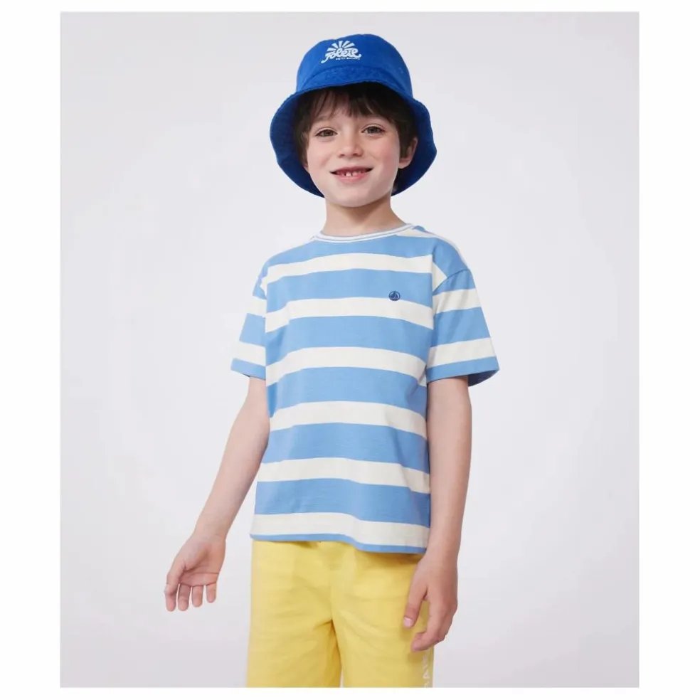 T-Shirt Brasso Coton Bio | Bleu