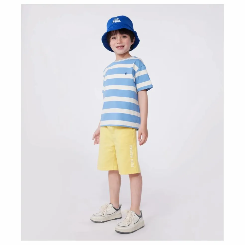 T-Shirt Brasso Coton Bio | Bleu