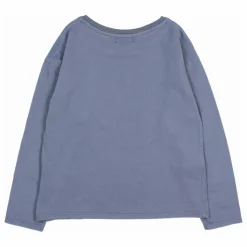 T-shirt Car Coton Bio | Bleu gris