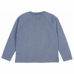 T-shirt Casual Coton Bio | Bleu gris