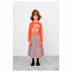 T-shirt Cerises Coton Bio | Rouge