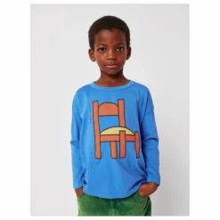 T-shirt Chaise Coton Bio | Bleu