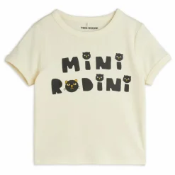 T-Shirt Chat Coton Bio | Ecru