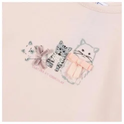 T-shirt Chats | Rose pâle