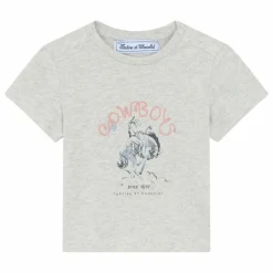 T-shirt Cheval | Gris chiné