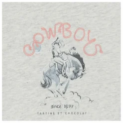 T-shirt Cheval | Gris chiné
