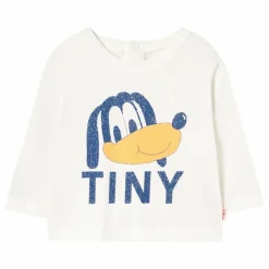 T-shirt Chien Coton Bio Bébé | Ecru