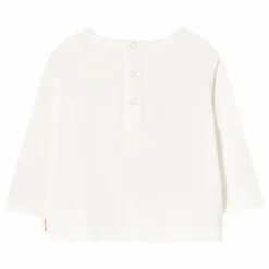 T-shirt Chien Coton Bio Bébé | Ecru