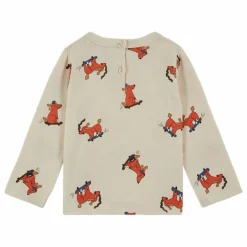 T-shirt Chien Skateur | Ecru